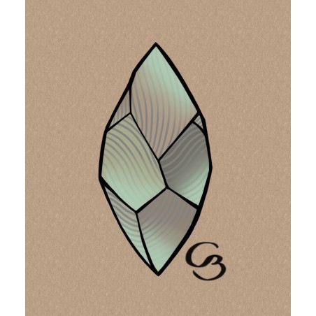 Cabochon en bois rare (à l’unité) grande taille : 3,5cm à 5cm